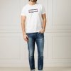T-shirt Tommy Hilfiger koszulka męska z okrągłym dekoldem biała